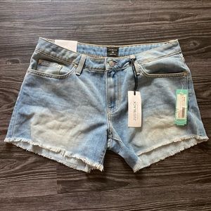 NWT Just Black Fray Denim Short-sz 6